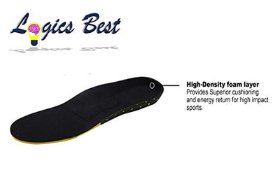 Plantar Fasciitis Flat Feet Insoles Arch Supports Orthotics Relieve High Arch, Foot, Heel Pain