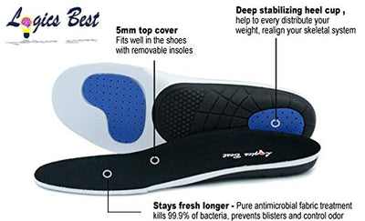 Professional-Grade High Arch Orthotic Insert