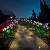 Solar Powered Flower Lights